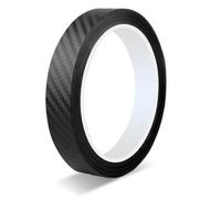 PLABBDPL 1 pcs Striscia autoadesiva decorativa da 5m per auto, moto, barca e modellismo, disponibile in colori alla moda (20mm, effetto Carbonio) per proteggere il bordo della tua porta,