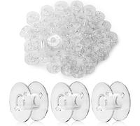 PLABBDPL 16 bobine per macchina da cucire, per macchina da cucire, Singer Brother Bermina Pfaff, bobine in plastica Janome Toyota Elna Cantante, trasparente e universale