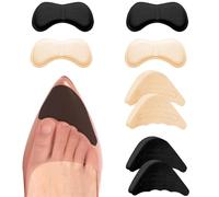 PLABBDPL 2 Paia Riempitivi Scarpe Unisex Grandi Inserti Regolabili Scarpe 2 Paia Inserti Fodera con Impugnatura sul Tallone Cuscinetti Poggiapiedi Adesivi Riutilizzabili, Adatta Maggior Parte Scarpe