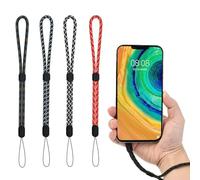 PLABBDPL 4 Pezzi Laccio per Macchina Fotografica, Cordino da Polso Regolabile, confezioni camera Tether cinghia di sicurezza, Cinturino da Polso Nylon per Custodie Cellulare, Fotocamere, Chiavi, A