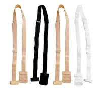 PLABBDPL Cinghie regolabili, 4pcs cinghie per reggiseno senza schienale, per Scollo a V profondo Abito senza schienale Festa, nozze Cinghie di ricambio, per reggiseno a schiena bassa confezione
