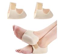 PLABBDPL Cuscinetti per la fascite plantare - Set da 2 - Supporto plantare per tallonite, sperone, tallone screpolato e dolore - Con pad in gel morbido a protezione del tallone,