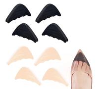 PLABBDPL Riempitivi Scarpe Unisex Grandi Inserti Regolabili Scarpe 4 Paia Inserti Fodera con Impugnatura sul Tallone Cuscinetti Poggiapiedi Adesivi Riutilizzabili, Adatta Maggior Parte Scarpe, B