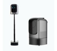 PLABNK Proiettore Portatile Domestico, HD 1080p Con Staffa Di Sollevamento, 1200 Lumen, Supporta 5G Dual-band, HDR10, Correzione Trapezoidale Elettronica, Compatibile Con HDMI,A