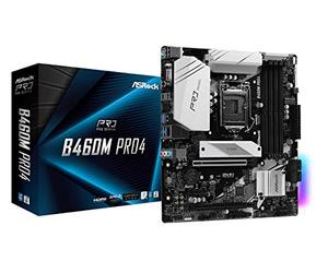 PLACA BASE ASROCK 1200 B460M PRO4 M-ATX/4XDDR4/6XSATA3/1XUSB 3.2+2XUSB 2.0 90-MXBCV0-A0UAYZ