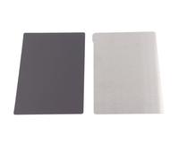 Placa de construcción para impresora 3D de 228 x 131 mm, placa de construcción para impresora 3D de curado por luz LCD con base magnética, superficie cepillada para facilitar la