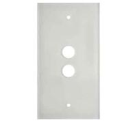 Placa de cristal, serie berker Touch Sensor, blanco, 2 elementos