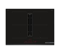 Bosch Serie 6 PVQ731H26E piano cottura Nero Da incasso 71 cm Piano cottura a induzione 4 Fornello(i) Cappa da incasso