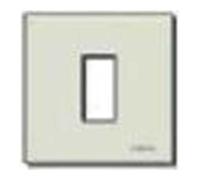 Vimar Serie 8.000 - Placca 1 modulo alluminio pressione Serie 8000 Oro