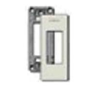 Placca 1 modulo oro e supporto - serie Vimar 8000