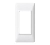 Vimar serie piatta - Placca 1 modulo pannello tecnopolimero bianco