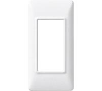 Placca 1 modulo Vimar Plana bianco Bianco