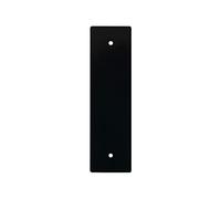 PLACCA 185 MM NERO CIECA COPRI FORO AVVOLGITORE MOTORE TAPPARELLA TAPPARELLE