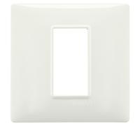 Placca 1M avorio per scatola rotonda Vimar Plana 14641.02