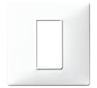 Placca 1M bianco per scatola rotonda Vimar Plana 14641.01