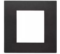 Placca 2 MODULI NERO SERIE LINEA VIMAR 30642.02