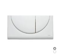 PLACCA 2 TASTI VIVA DUO Cromo