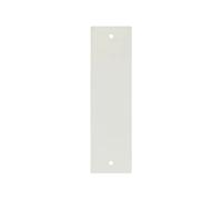 PLACCA 205 MM BIANCO CIECA COPRI FORO AVVOLGITORE MOTORE TAPPARELLA TAPPARELLE