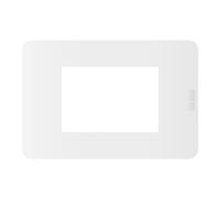 Placca 3 Moduli Bticino Matixgo In Tecnopolimero Resistente - Colore: Bianco, CONFEZIONE: 1 pz.