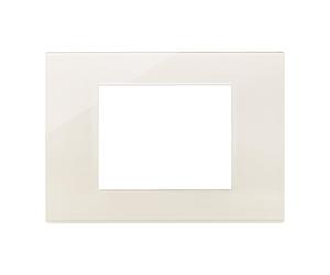 Placca 3 moduli reflex canapa - serie Vimar Plana