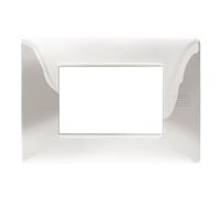Placca 3 moduli Urmet Simon Nea inox lucido 11803.IL