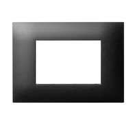 Placca AVE YOUNG44 3 posti colore grigio antracite 44PJ03GTK