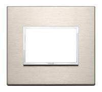 Placca 3M bronzo chiaro Vimar Eikon Evo 21653.04