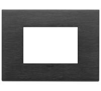 Placca 3M nero spazzolato - VIW 22653.13