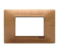 PLACCA 3M PERO VIMAR PLANA 3 MODULI IN LEGNO 14653.62 pero