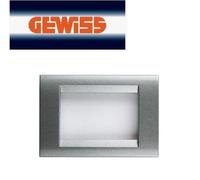PLACCA 3P TITANIO GEWISS PLAYBUS YOUNG GW32013