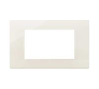 Placca 4m serie Linea Vimar 4 posti reflex canapa 30654.41