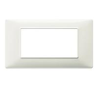 Vimar Plana placca 4 moduli colore avorio 14654.02