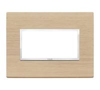 Placca 4M rovere sbiancato Vimar Eikon Evo 21654.32