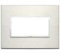 Vimar 21654.08 Placca 4 moduli Titanio Evo