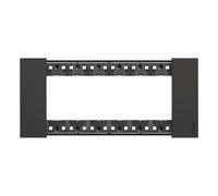 Placca Bticino Living Now 6 moduli colore nero KA4806KG
