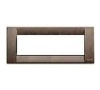 VIMAR 16736.41PLACCA CLASSICA 6 MODULI RADICA NOCE VIMAR SERIE IDEA