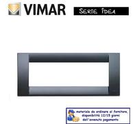 PLACCA 6P GRIGIO GRAFITE VIMAR IDEA 16746.15