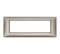 Placca 7M Nichel Perlato ( VIMAR cod. 14657.74 )