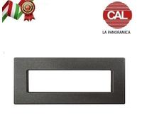 PLACCA 7P GRIGIO PIOMBO COMPATIBILEVIMAR ARKE UNI107/7