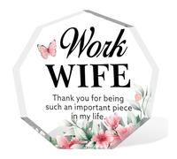 Placca acrilica per coppie di matrimoni, regali per coppie, anniversari, Thank You For Being Tal, targa acrilica regalo per sposi novelle