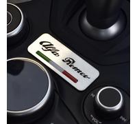 PLACCA ALFA ROMEO GIULIA STELVIO QUADRIFOGLIO VERDE QV Q4 VELOCE SUPER FIRST AT8