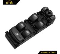 Placca Alzacristalli Anteriore Sinistra Nero 3 Connessioni per VOLVO S60 III