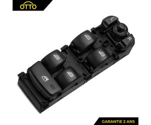 Placca Alzacristalli Anteriore Sinistra Nero 3 Connessioni per VOLVO S60 III