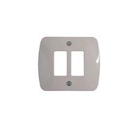 PLACCA AUTOPORTANTE 2 MODULI AVORIO (ELETTROCANALI cod. ECLPR652F)