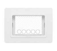 Placca Autoportante Ave sistema 44 IP55 3 Moduli Bianco 44SP03B