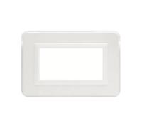 Placca Ave Personal Sistema 44 tecnopolimero 4 moduli bianco 44P04B