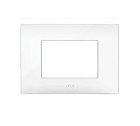 PLACCA AVE SERIE YOUNG44 4 MODULI COLORE BIANCO COD. 44PJ04B