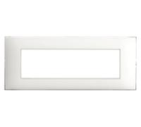 PLACCA AVE SERIE YOUNG44 7 MODULI COLORE BIANCO COD. 44PJ07B