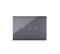 PLACCA AVE SERIE YOUNG44TOUCH 7 MODULI COLORE CENERE COD. 44PJTC7CNR