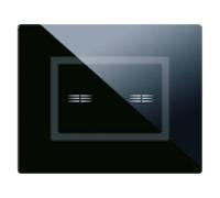 AVE PLACCA VERATOUCH NERO ASSOLUTO 2 COMANDI 44PVTC02NAL LIFE TOUCH